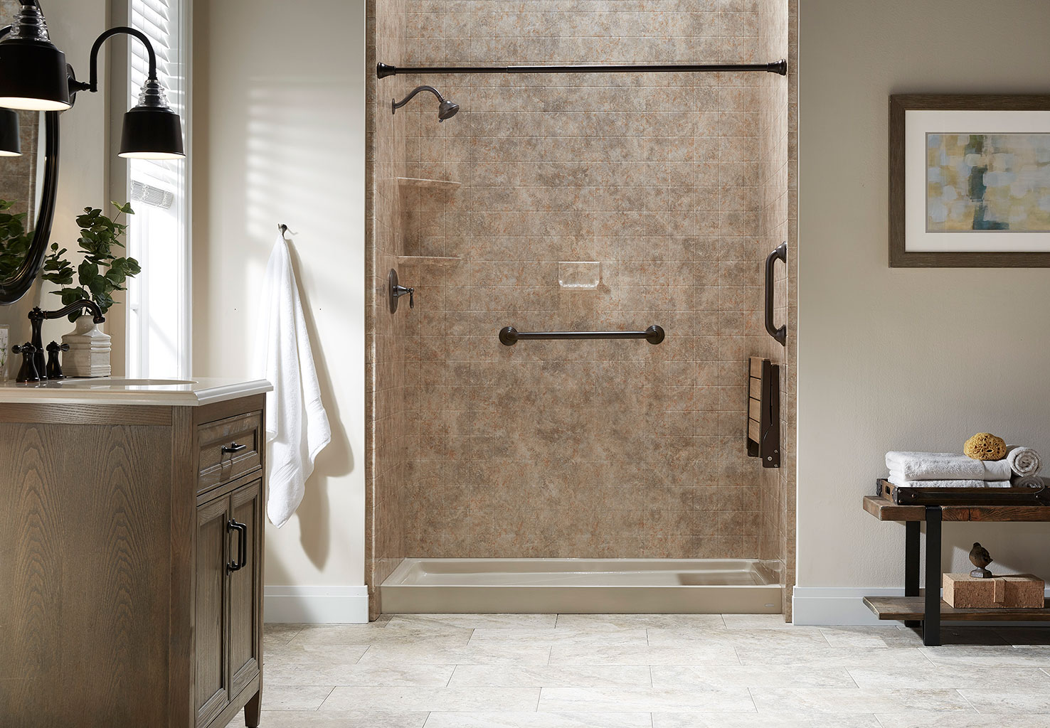 How Much Space Is Needed for  Walk-In Shower?